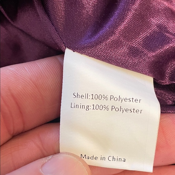 Allegra K Shimmering Purple Sequin dress nwt XL - Picture 10 of 12